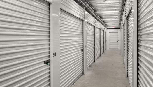 Indoor temperature-controlled storage units