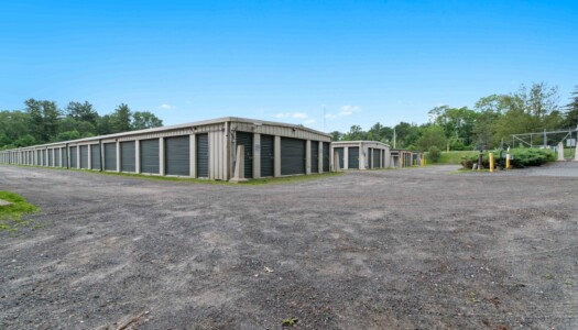 drive-up storage units at Pioneer Valley Storage in Belchertown, MA