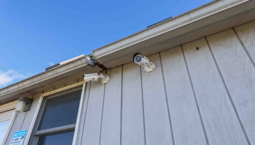 security camera at Pioneer Valley Storage in Hadley, MA