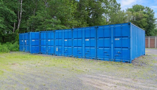 storage container rentals at Pioneer Valley Storage in Hadley, MA